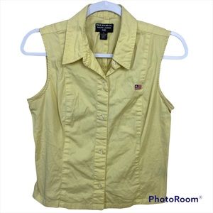 Polo Ralph Lauren Vintage Button Up Tank Top